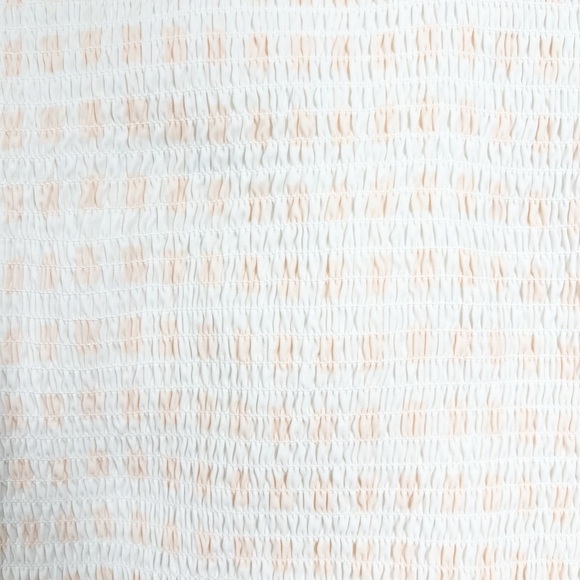 Rachel Parcell Pink Gingham Chiffon Sheer Puff Sleeve Top and Tiered Skirt Set - Picture 8 of 8